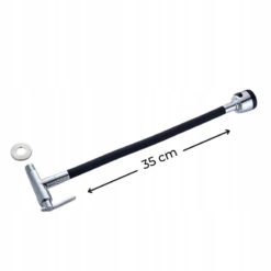 Alternative view of Delvant FLEKO Spültischarmatur mit flexiblem Arm Schwarz